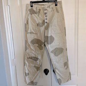 Anthropologie Camo Pants